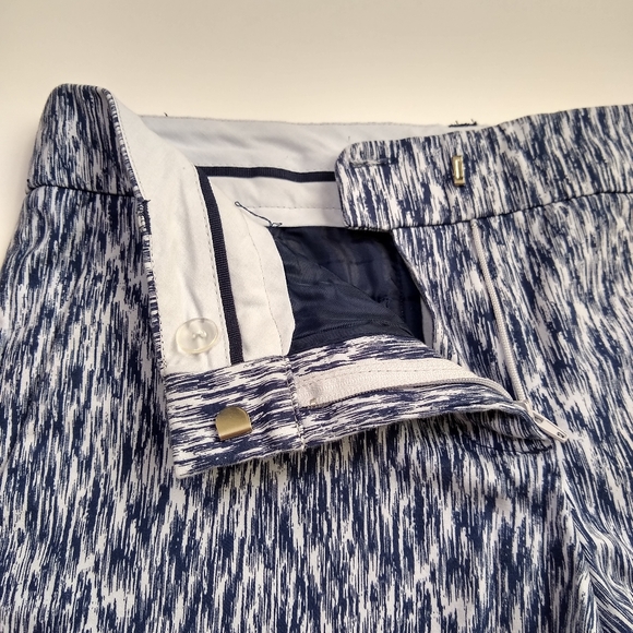 Willi Smith Blue Chino Casual Slash Pockets Mid Rise Shorts Sizes 2 - Picture 3 of 7